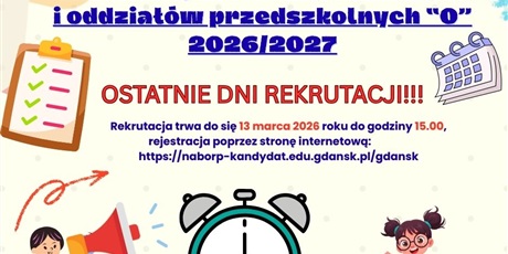 Rekrutacja 2026/2027