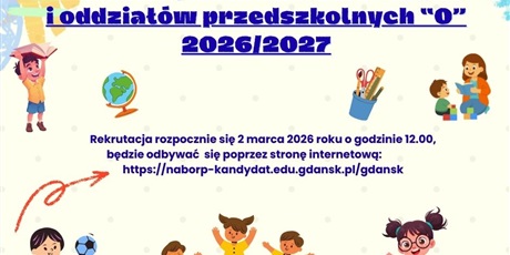 Powiększ grafikę: Rekrutacja 2026/2027